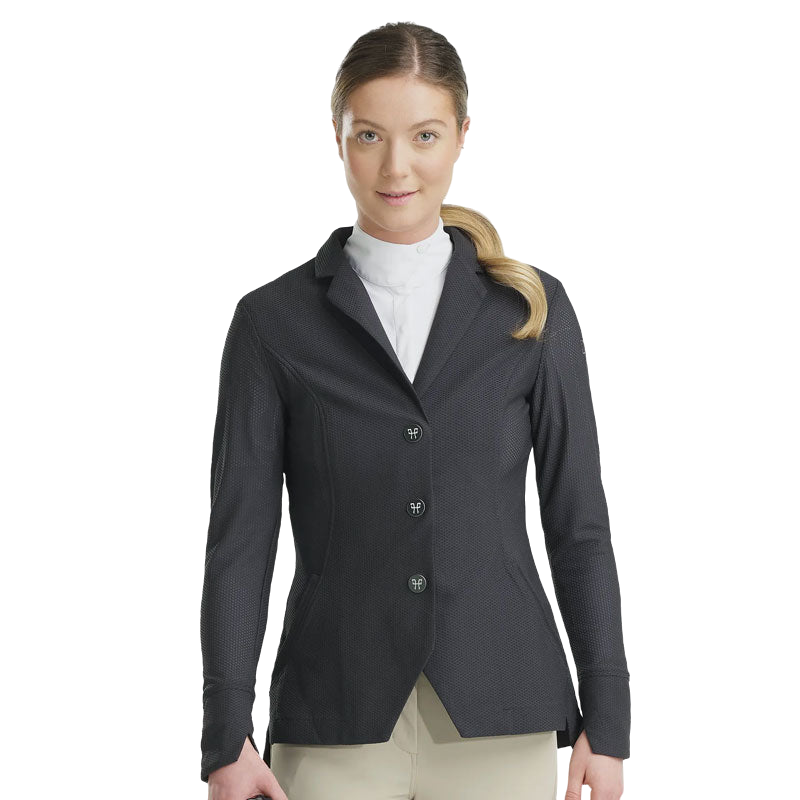 Horse Pilot - Veste de concours femme Aeromesh gris