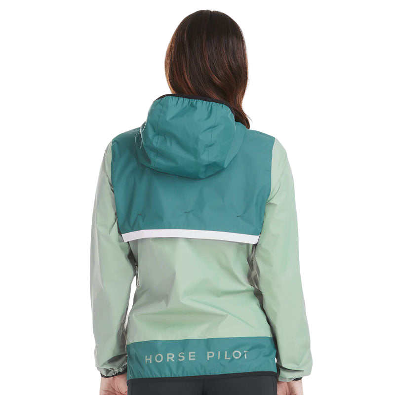 Horse Pilot - Raintech green morocco women's waterproof jacket