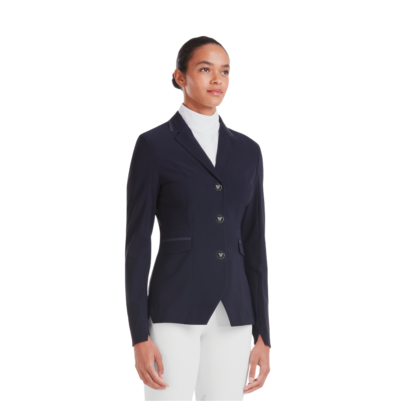 Horse Pilot - Veste de concours femme Aeromade bleu nuit