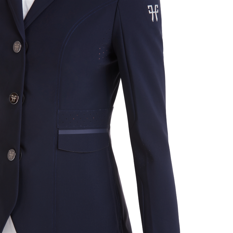 Horse Pilot - Veste de concours femme Aeromade bleu nuit