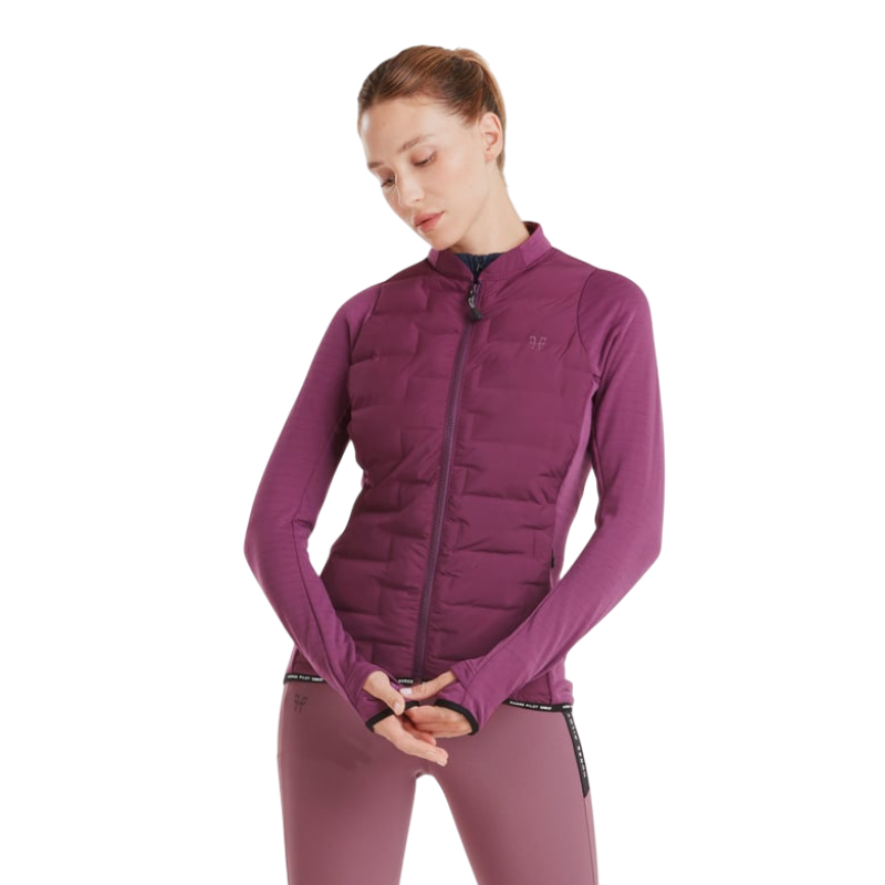 Horse Pilot - Damen Langarmjacke Storm dunkelviolett 