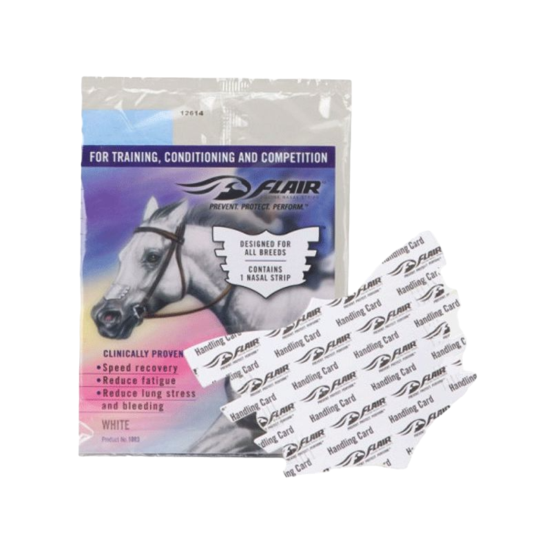 Horse Master - Bande nasale Flair Nasal Strip blanc