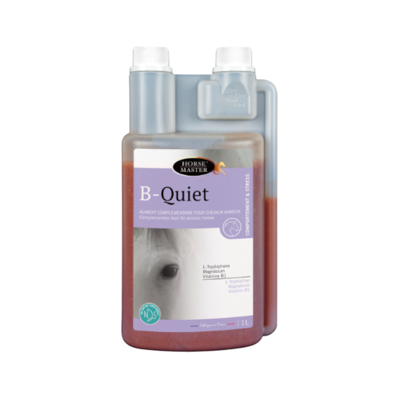 Horse Master - Complément alimentaire apport de Trytophane anti-stress B-Quiet