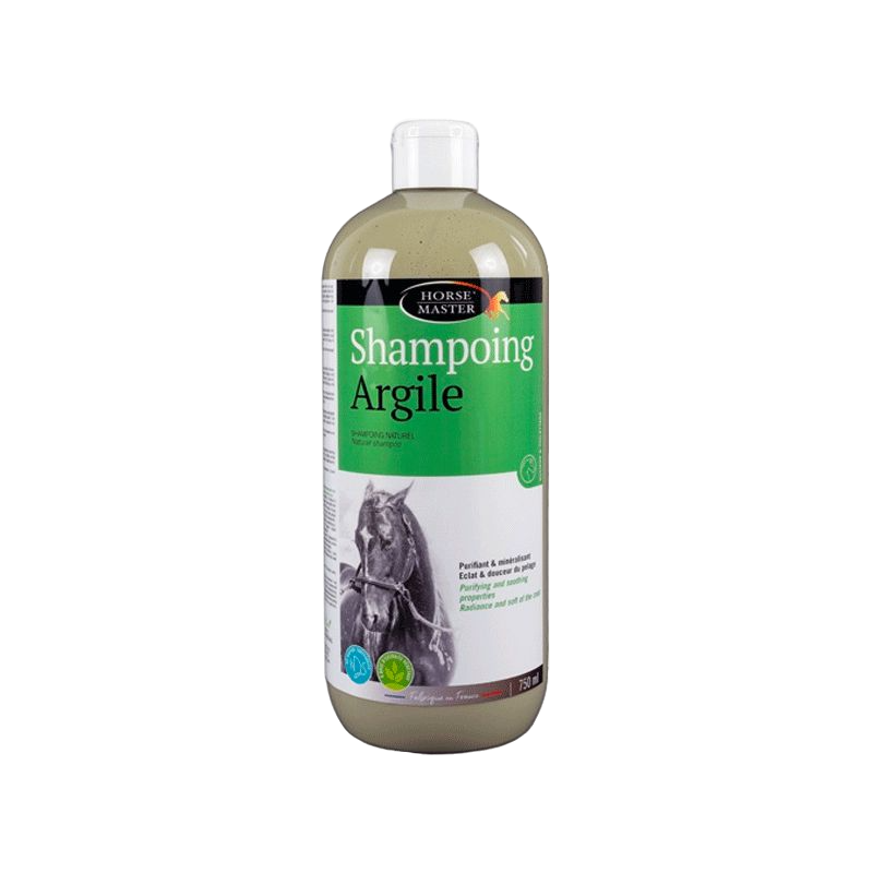 Horse Master - Shampoing naturel à l'argile verte