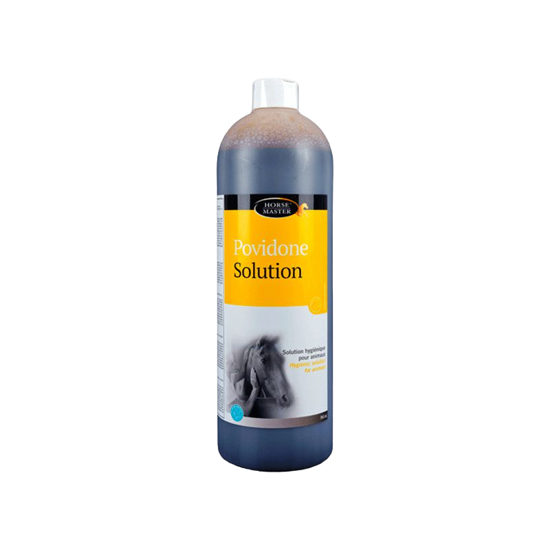 Horse Master - Solution hygiènique désinfectante et nettoyante Povidone Solution 10%