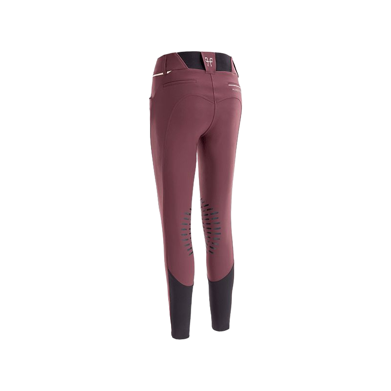 Horse Pilot - Pantalon d'équitation femme X-Design bordeaux
