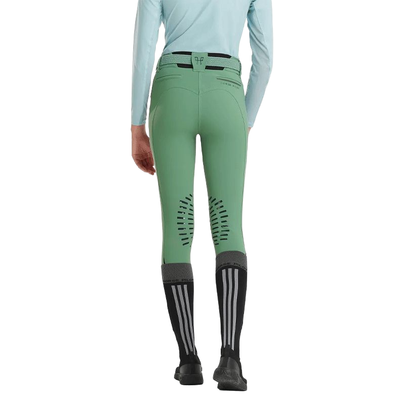 Horse Pilot - Pantalon d'équitation femme X-Design smooth green