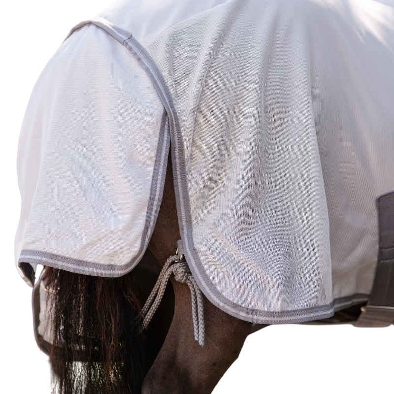 Horseware - Couverture anti-mouches Amigo Bug Rug Plus Petite argent/ titanium grey/ argent