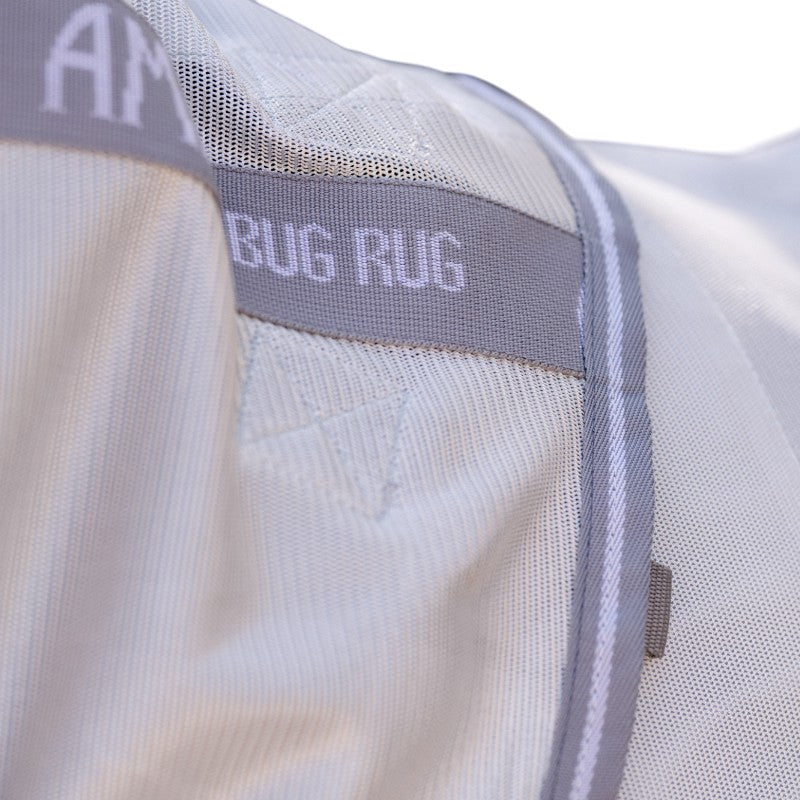 Horseware - Couverture anti-mouches Amigo Bug Rug Plus Petite argent/ titanium grey/ argent