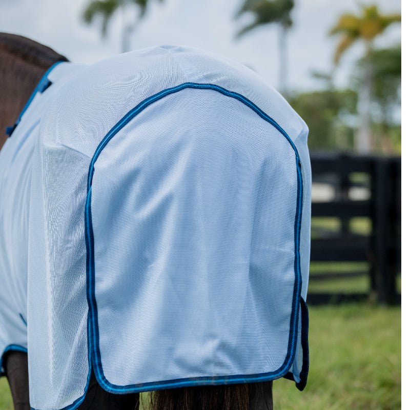 Horseware - Anti-Fliegen-Decke Amigo Bug Rug Plus azurblau/ marine/ elektrisches blau 