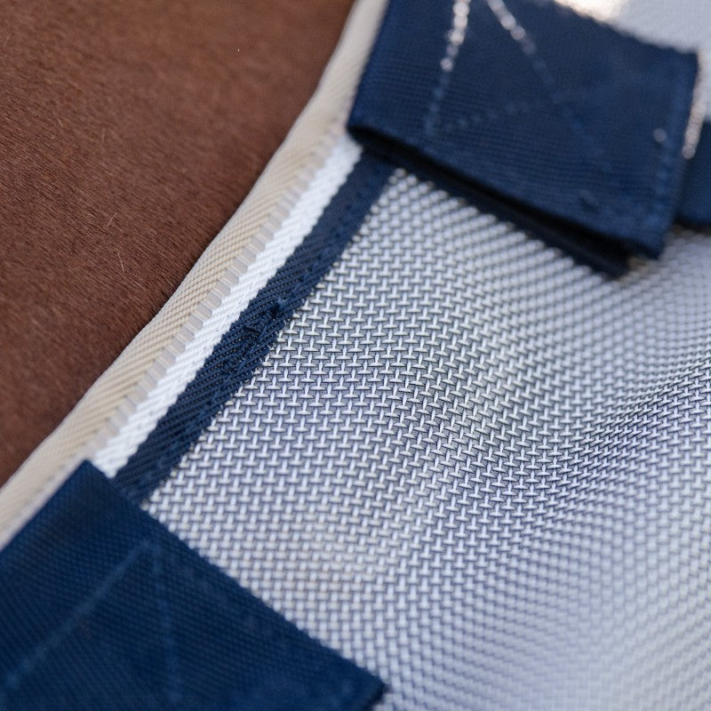 Horseware - Rambo Protector Fieldsafe fly sheet silver/navy/white/beige 