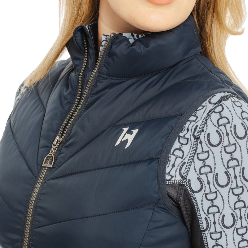 Horseware - Doudoune sans manches femme Stride core marine | - Ohlala