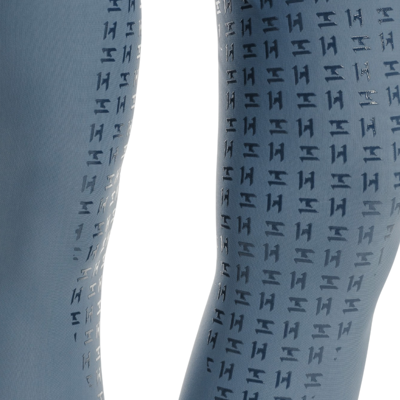 Horseware - Pantalon d'équitation femme Newmarket High Rise indigo orchid full grip | - Ohlala