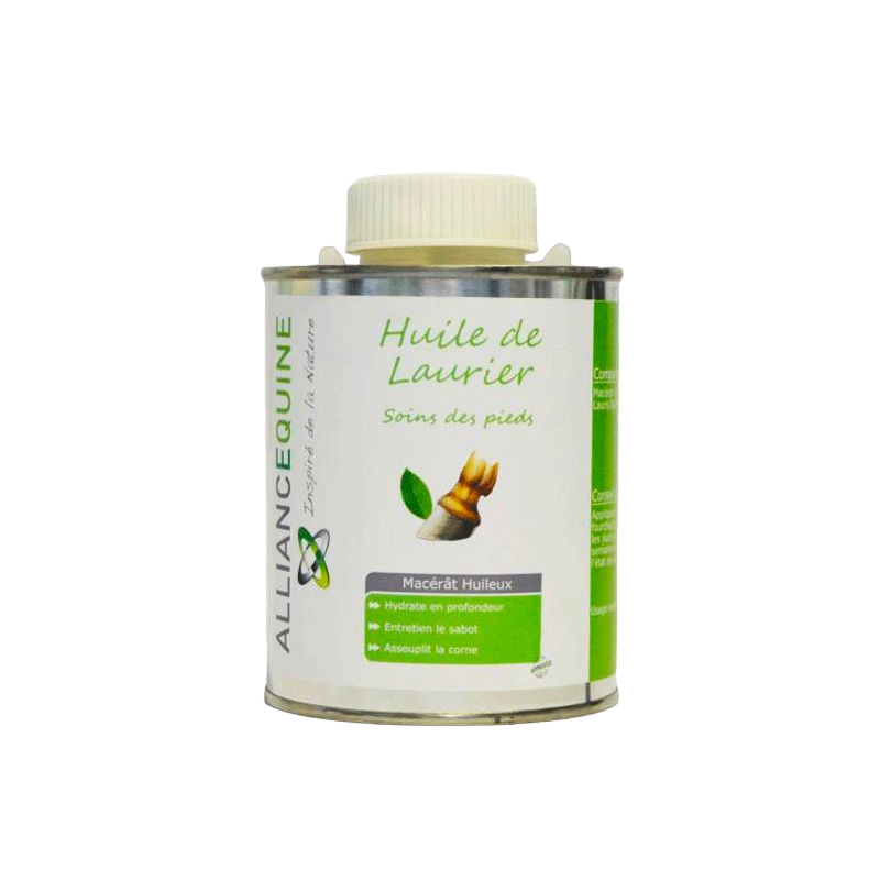 Alliance Equine - Huile de laurier pour sabots 500 ml | - Ohlala