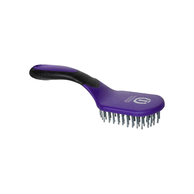 Imperial Riding - Purple Boomerang Horsehair Brush