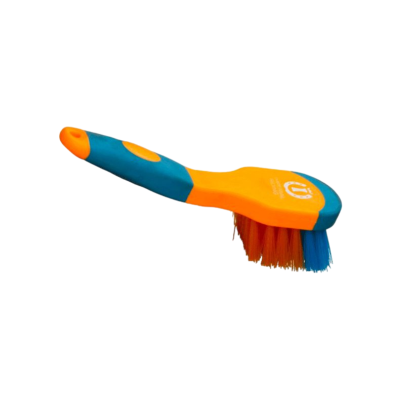 Imperial Riding - Hoof brush orange/blue