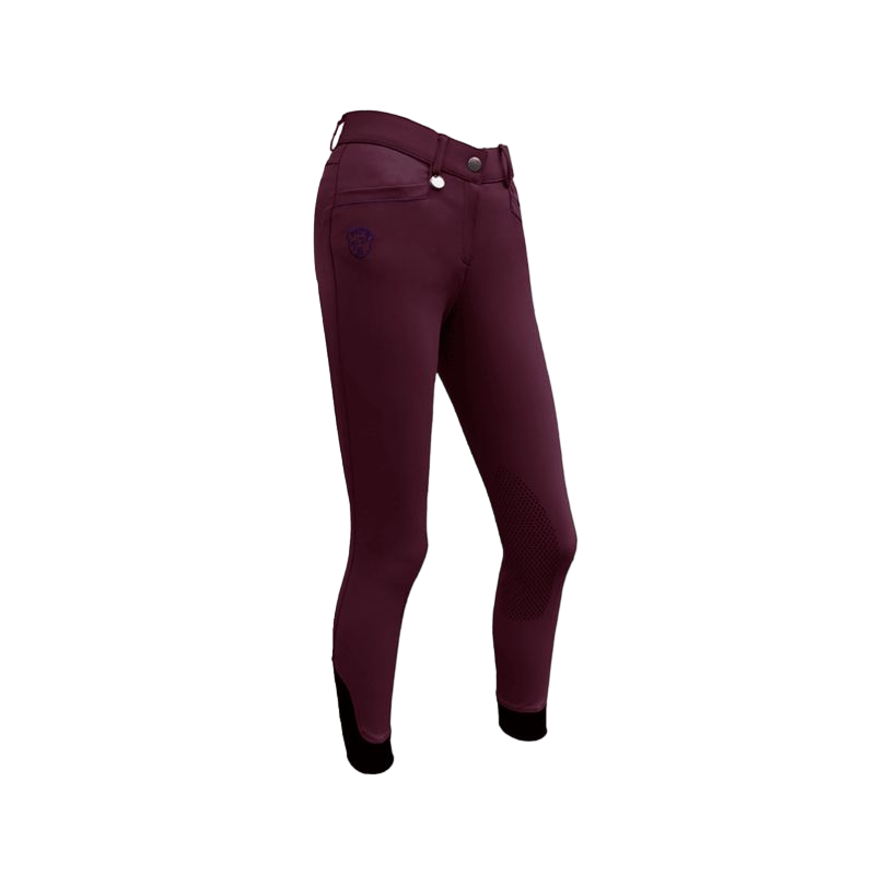 Jump'In - Pantalon d'équitation femme Super X prune | - Ohlala