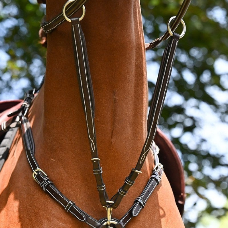 Jump'In - Martingale de collier wednesday et crystal noir