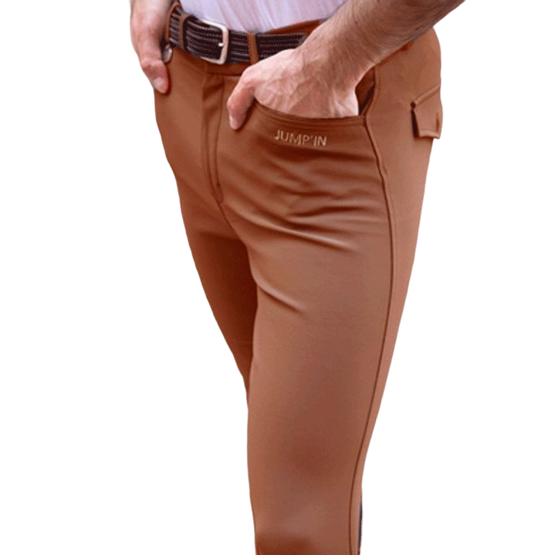 Jump'In - Pantalon d'équitation homme Super X caramel | - Ohlala