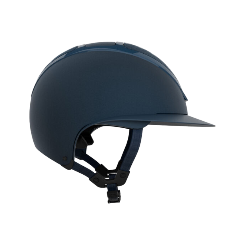 Kask - Casque d'équitation Star Lady chrome marine | - Ohlala