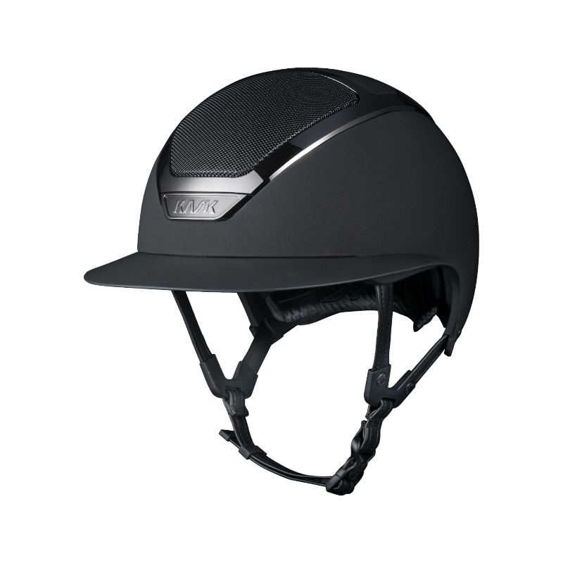 Kask - Casque d'équitation Star Lady chrome noir | - Ohlala