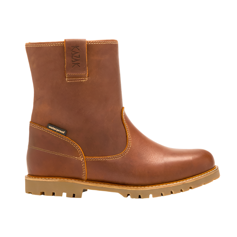 Kazak Sport – Desert Boots braune Lederstiefeletten