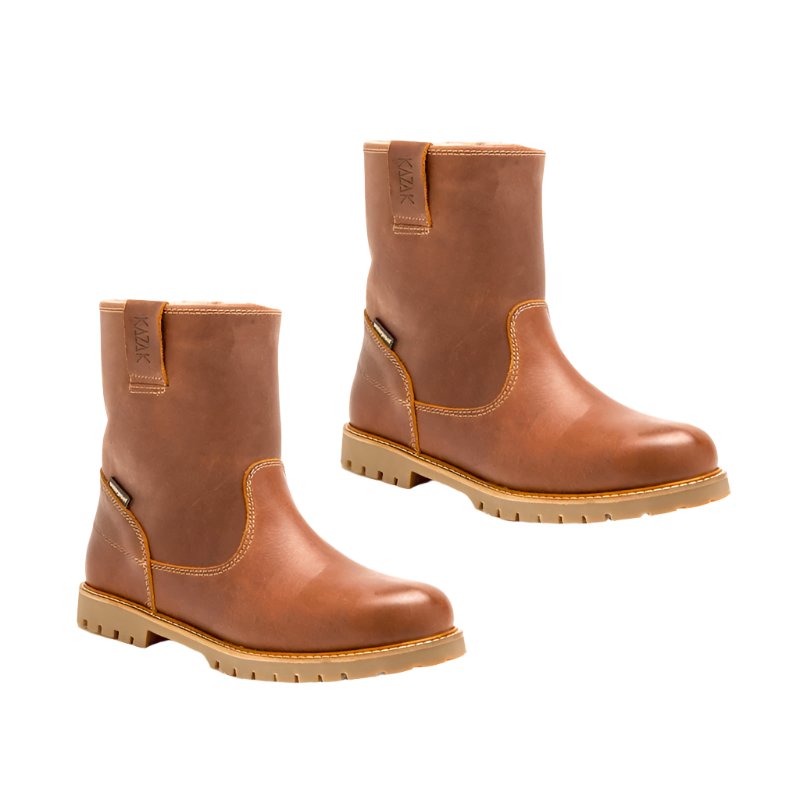 Kazak Sport - Lederen laarzen Desert Brown Boots