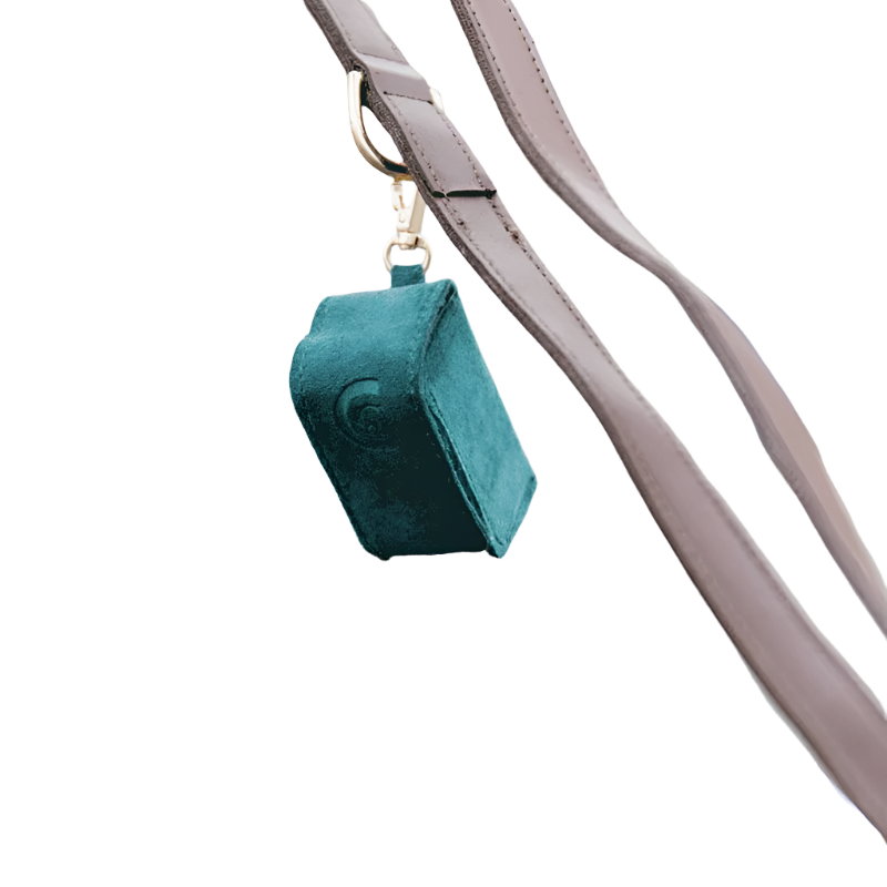 Kentucky Dogwear - Emerald Velvet Square Poop Bag