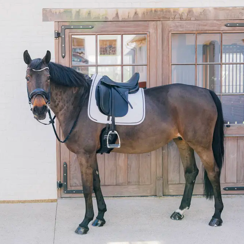 Kentucky Horsewear - Tapis de dressage Metal Chain blanc | - Ohlala