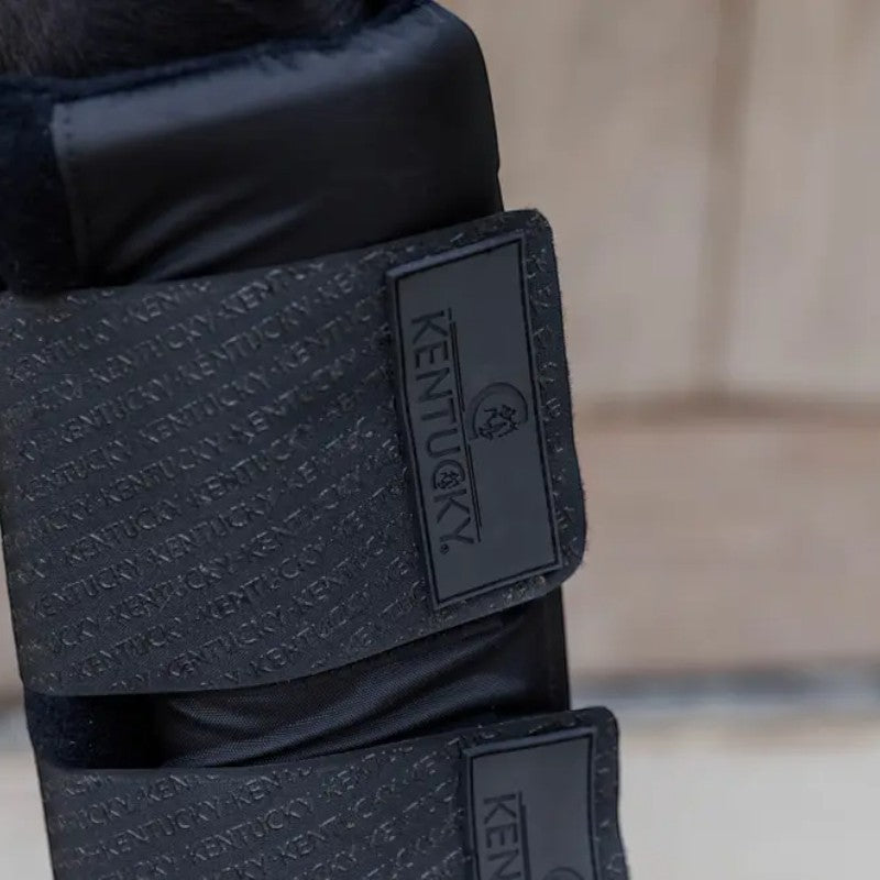 Kentucky Horsewear - Guêtres d'écurie Protect Classic antérieurs noir (x2)