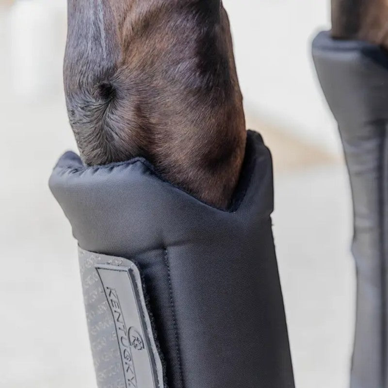 Kentucky Horsewear - Guêtres d'écurie Protect Classic antérieurs noir (x2)