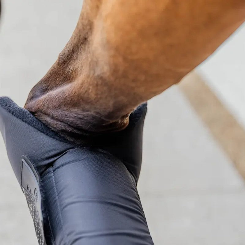 Kentucky Horsewear - Guêtres d'écurie longues Protect antérieurs noir (x2)