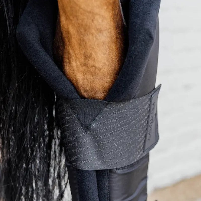 Kentucky Horsewear - Guêtres d'écurie longues Protect postérieurs noir (x2)