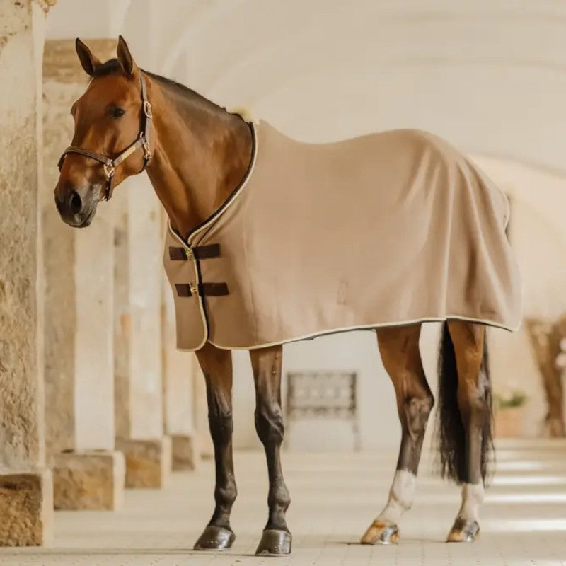Kentucky Horsewear - Chemise séchante Show Vegan Wool beige