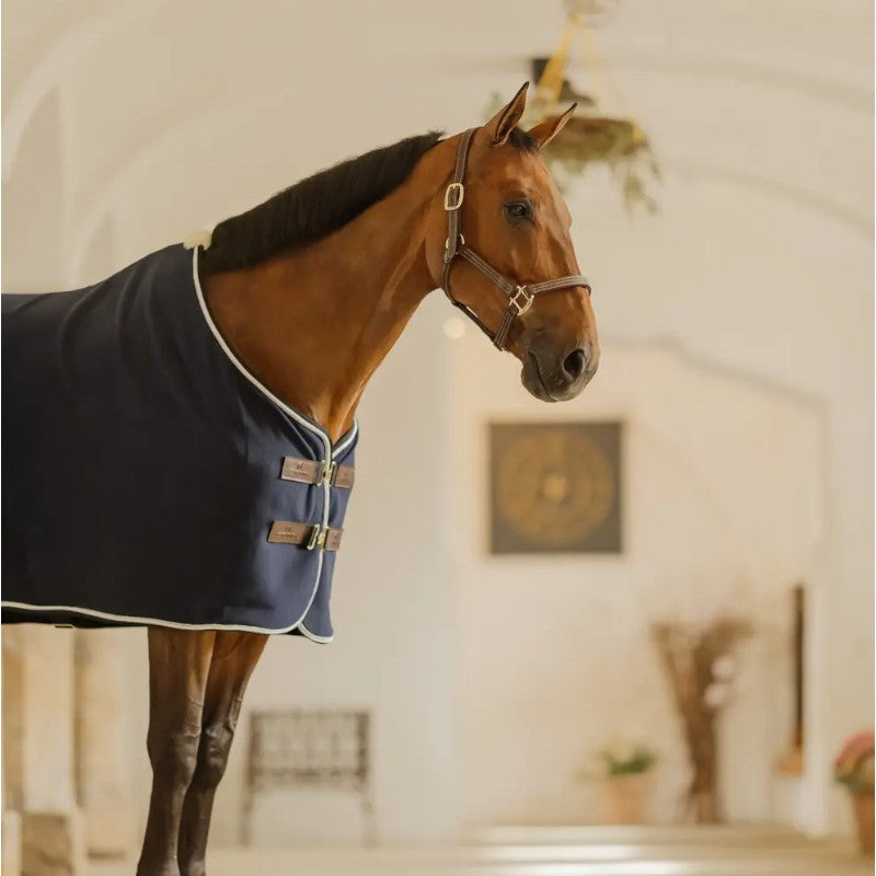 Kentucky Horsewear - Chemise séchante Show Vegan Wool marine
