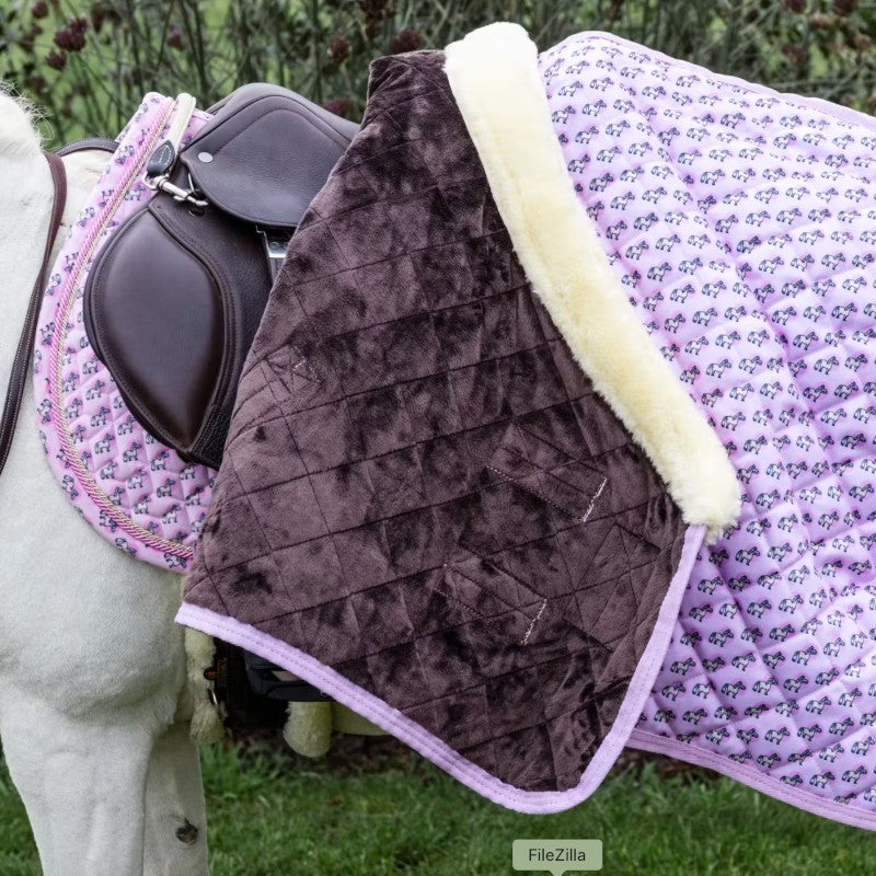 Kentucky Horsewear - Presentatiecover Sammy Collectie oud rozenkleur 160g 