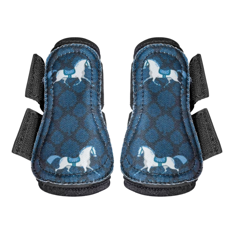 Kentucky Horsewear - Vorige laarzen met paardmotief Sammy Collectie zwart 