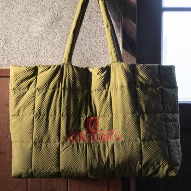 Kentucky Horsewear - Gepolsterte Tasche Logo Kentucky khaki 