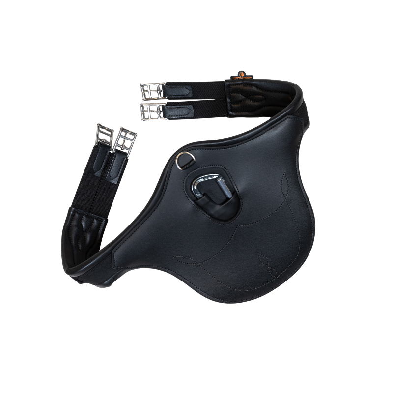 Kentucky Horsewear - Anatomisch geformter schwarzer Kinnriemen 