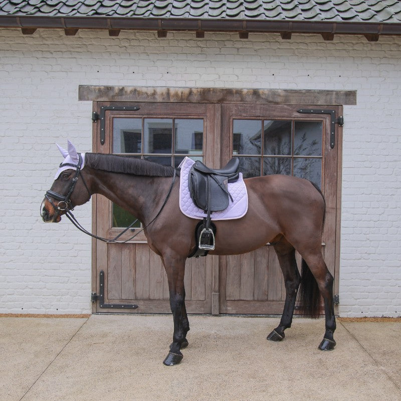 Kentucky Horsewear - Softshell Dressurpad Onion Quilt lila/ hellrosa 