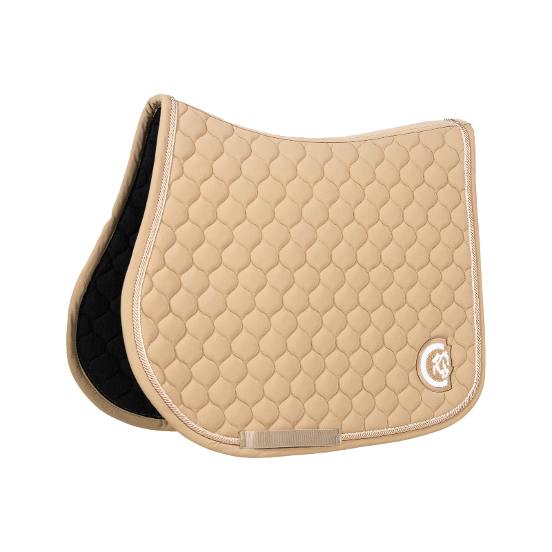 Kentucky Horsewear - Tapis de selle 3D logo Onion Quilt beige
