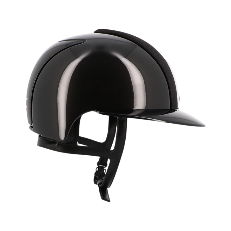 KEP – Cromo 2.0 Glanzhelm, schwarzes Star-Diamant-Polovisier
