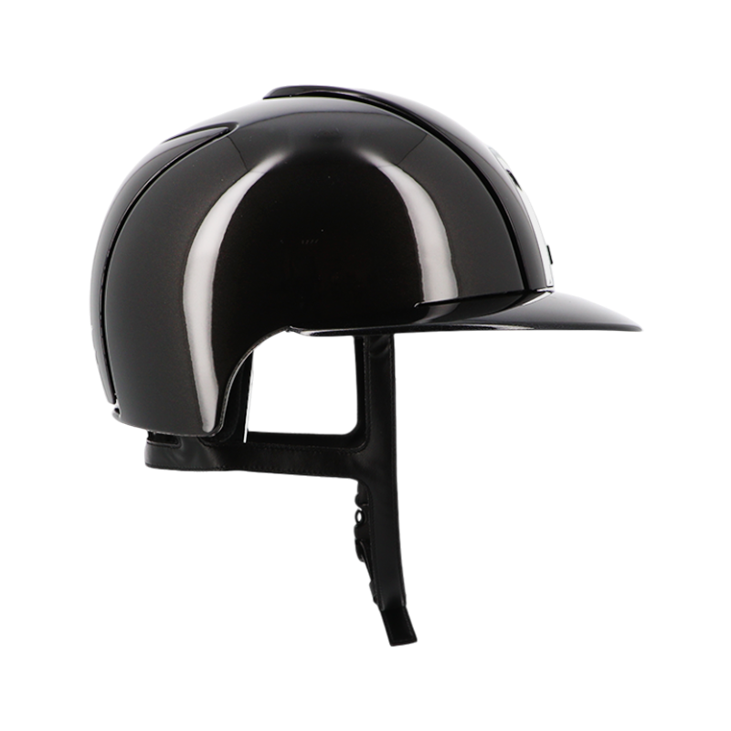 KEP - Casque Cromo 2.0 shine noir visière polo diamond