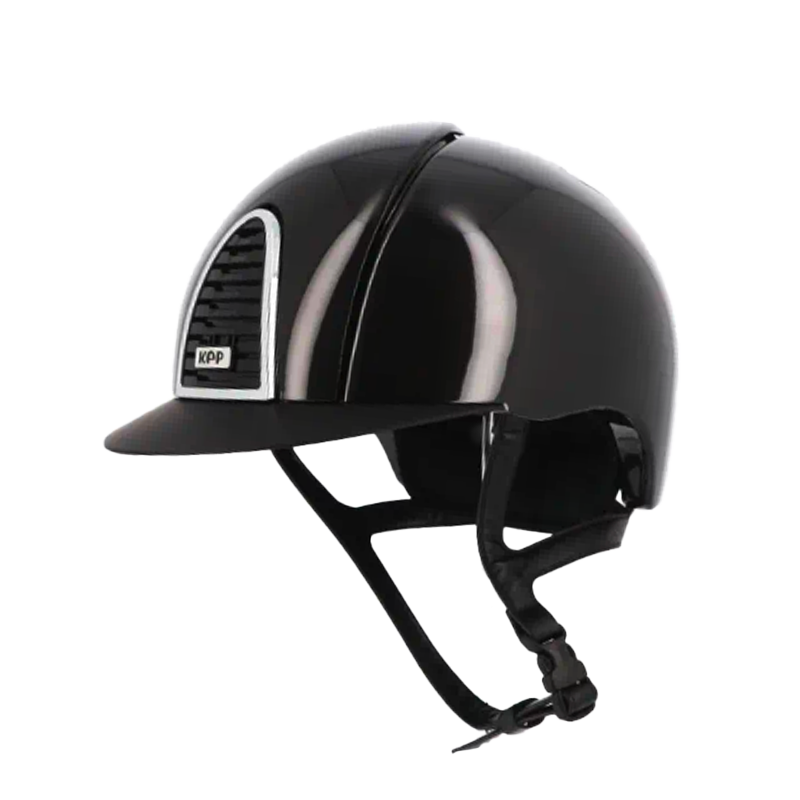 KEP - Cromo 2.0 shine black helmet with standard matt visor