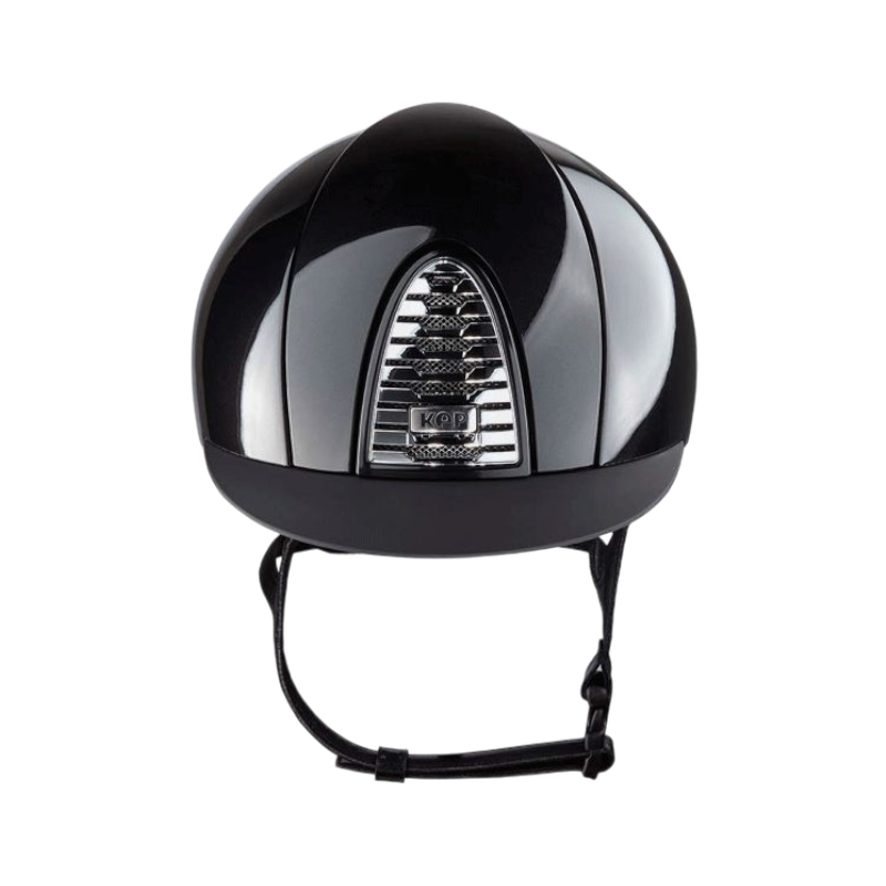 KEP - Casque d'équitation Cromo 2.0 Shine noir visière standard | - Ohlala