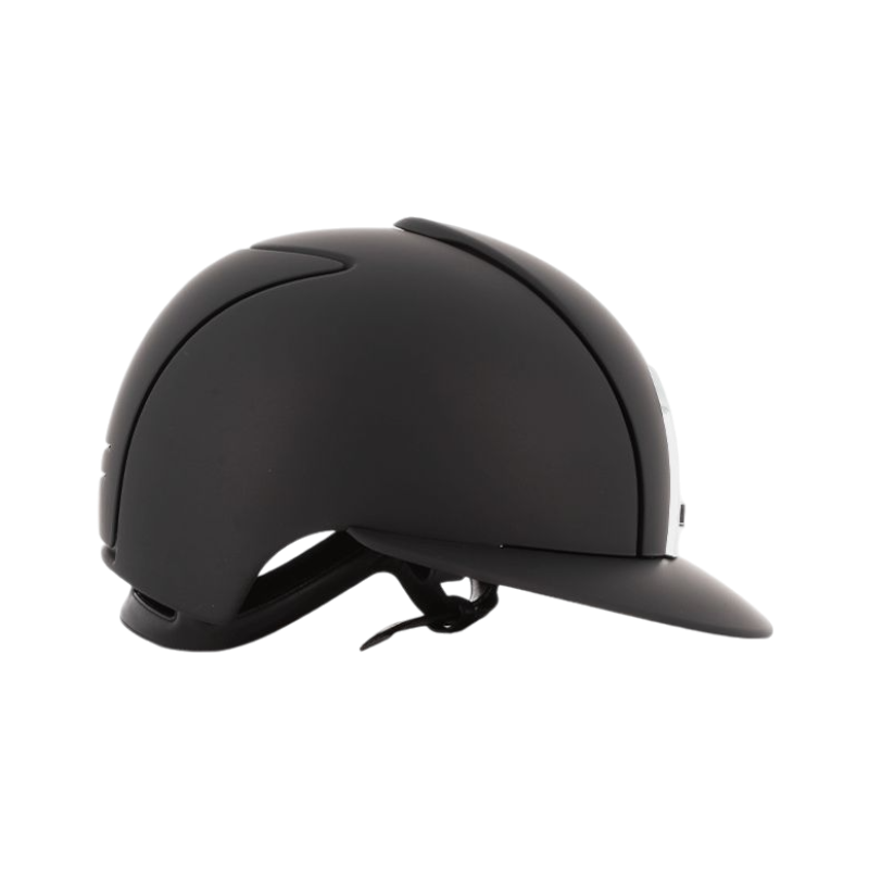KEP - Cromo 2.0 riding helmet Black textile polo visor