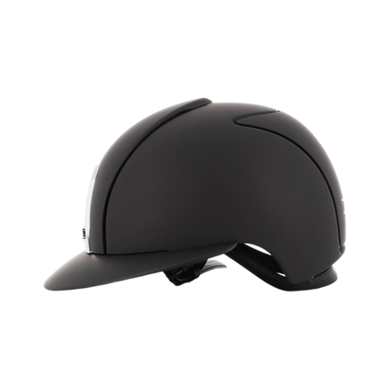 KEP - Cromo 2.0 riding helmet Black textile polo visor