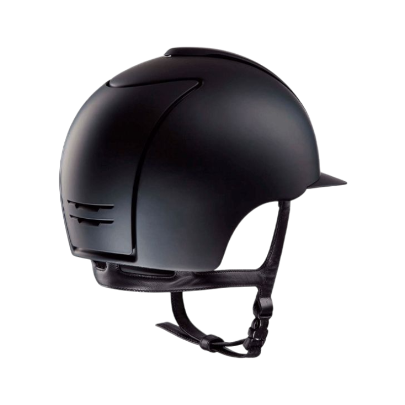 KEP - Cromo 2.0 riding helmet Black textile standard visor