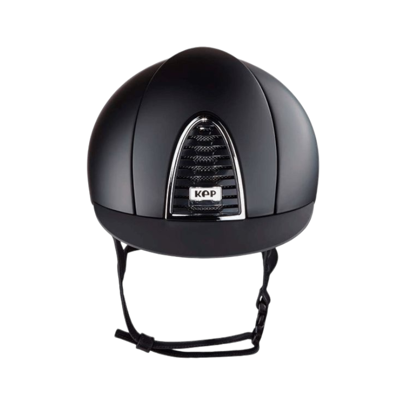 KEP - Cromo 2.0 riding helmet Black textile standard visor