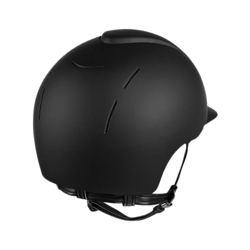 KEP - Casque d'équitation Smart matt noir visière standard